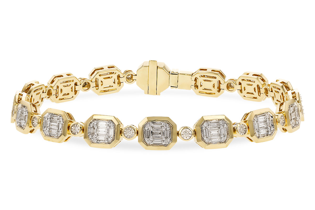 K329-82689: BRACELET 1.02 BAG 1.30 TW (7")