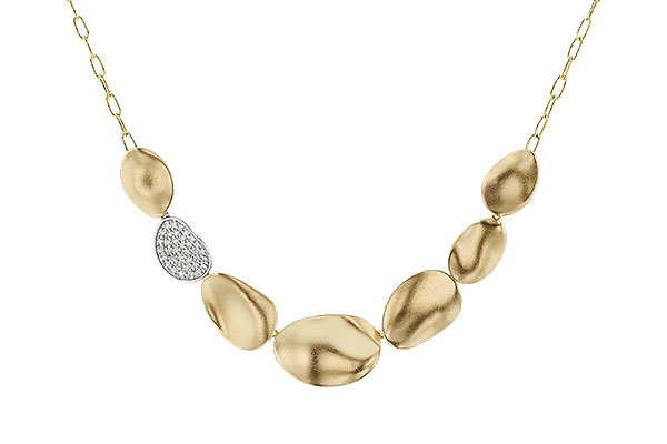 K329-83625: NECKLACE .38 TW (18")