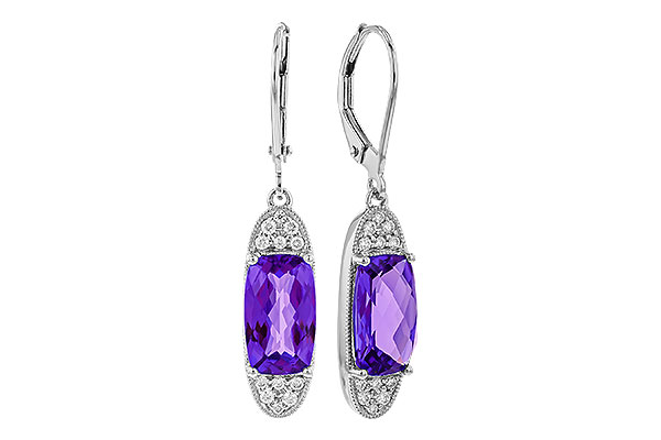 K329-87271: EARR 3.20 TW AMETHYST 3.36 TGW