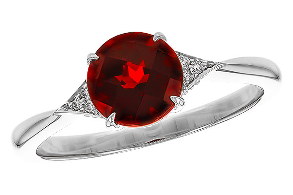K329-89025: LDS RG 1.46 GARNET 1.48 TGW (7MM RD)