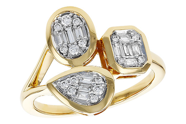 K329-90880: LDS DIA RG .12 TW BAGUETTE .25 TW
