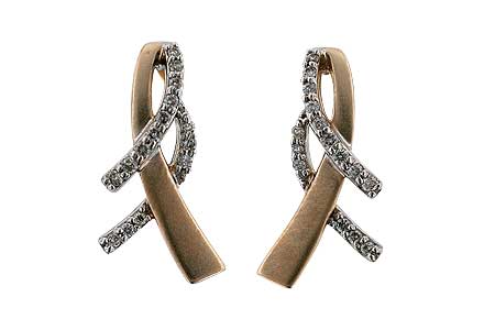 L056-19007: EARRINGS .15 TW