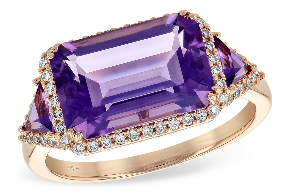 L245-29043: LDS RG 3.48 TW AMETHYST 3.70 TGW (12x8MM)