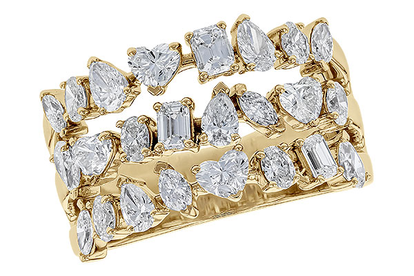 L328-94507: LDS DIA WED RG 2.00 TW FANCY CUT DIAS