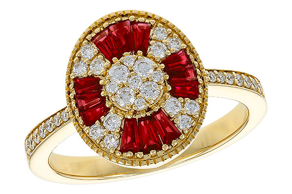 L329-89080: LDS RG .54 TW RUBY .84 TGW