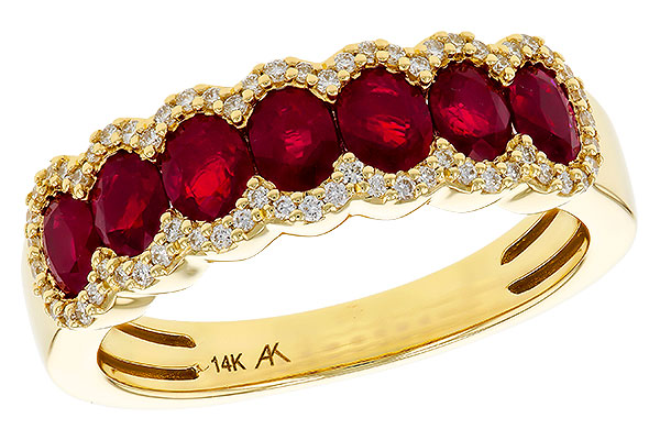 L329-89925: LDS WED RG 1.40 TW RUBY 1.57 TGW