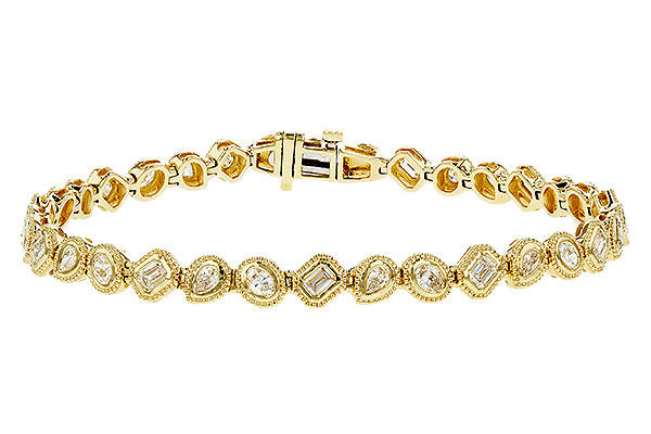 L329-89980: BRACELET 2.15 TW FANCY CUT DIAMONDS