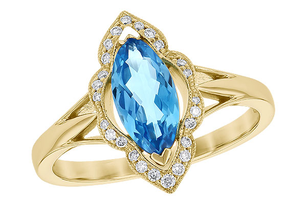 M328-07261: LDS RG 1.26 BLUE TOPAZ 1.37 TGW