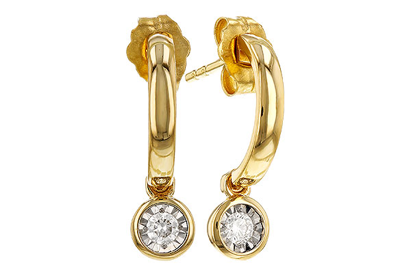 M329-89052: EARRINGS .10 TW