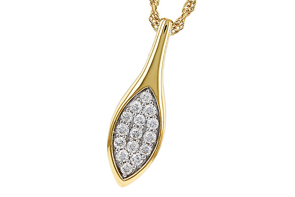 M329-89089: NECKLACE .20 TW